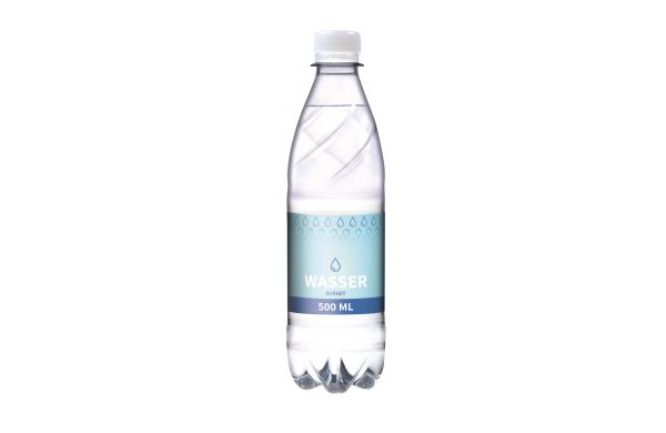 Tafelwasser, 500 ml, sanft prickelnd (Flasche Budget)