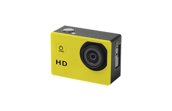 Taline HD-Sportkamera, gelb