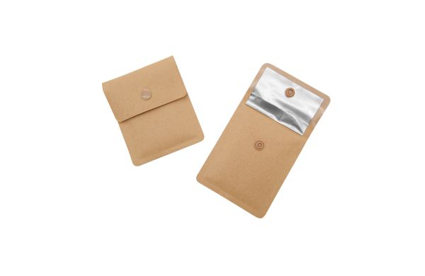 Taschenaschenbecher "KRAFTPAPER", beige