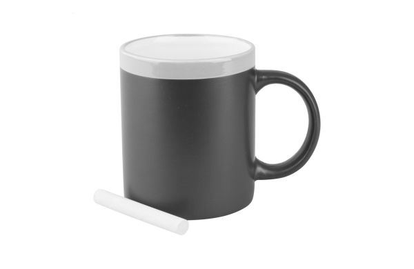 Tasse Holka, weiß/schwarz