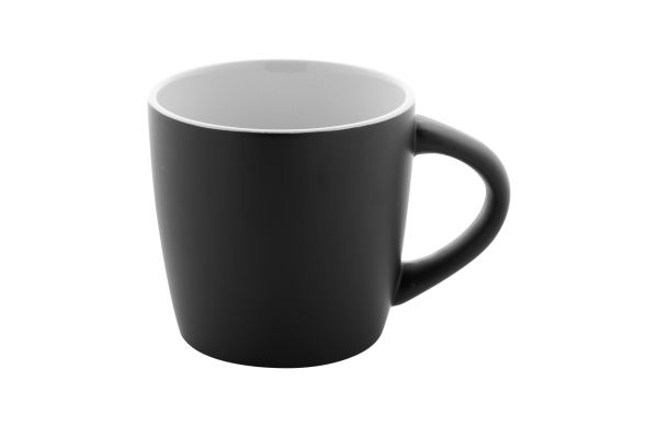 Tasse Matara Nera, weiß/schwarz