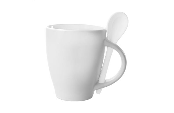 Tasse Spoon, weiss