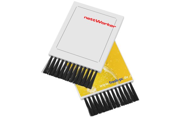 Tastaturpinsel, weiss