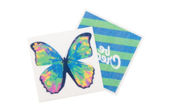 Tattoo zum Aufkleben Maori, Weiss