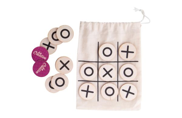 Tic-Tac-Toe-Spiel OXO Creative, Weiss