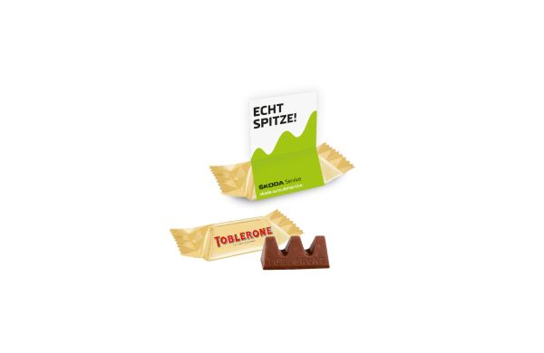 TOBLERONE Minis im Werbeaufsteller Klimaneutral FSC