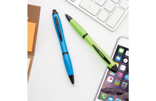Touchpen mit Kugelschreiber Bampy