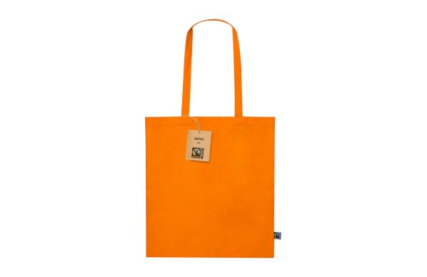 Trap Fairtrade Einkaufstasche, orange