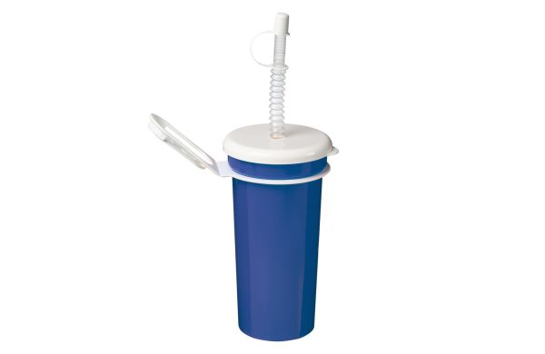 Trinkbecher "Take Away" 0,5 l, blau