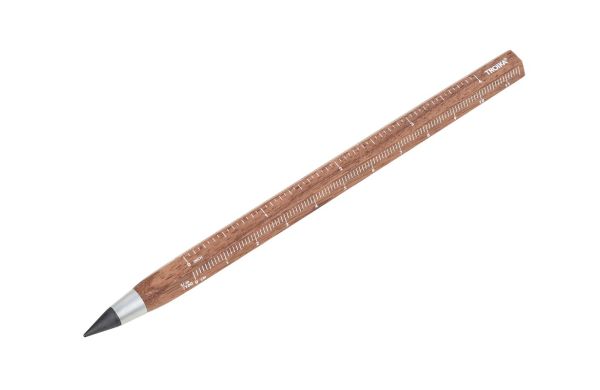 TROIKA-Multitasking-Bleistift-CONSTRUCTION-ENDLESS-WALNUT-braun