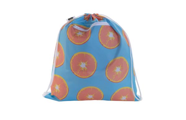 Turnbeutel CreaDraw RFID RPET, weiß