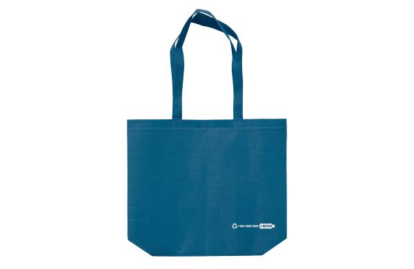 Umhängetasche R-PET 100g/m², extra breite Bodenfalte