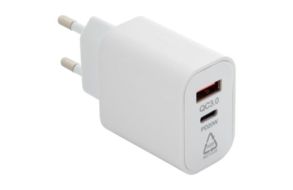 USB-Ladegerät Recharge, weiß