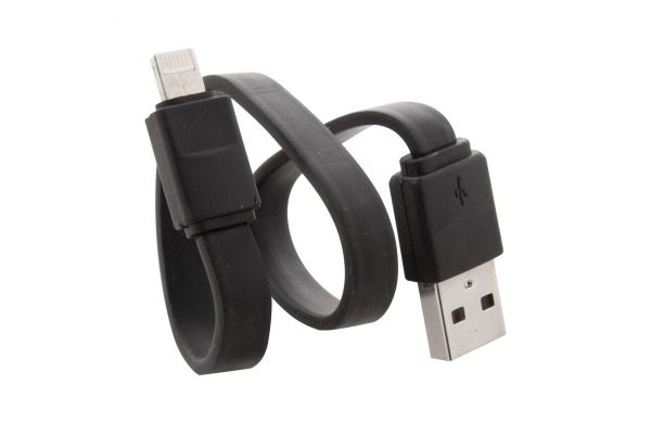 USB-Ladekabel Stash, schwarz