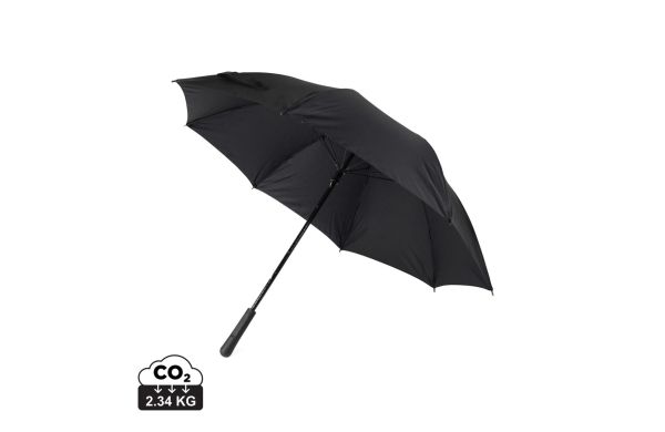 VINGA Baltimore AWARE™ RPET 23“ Regenschirm, schwarz
