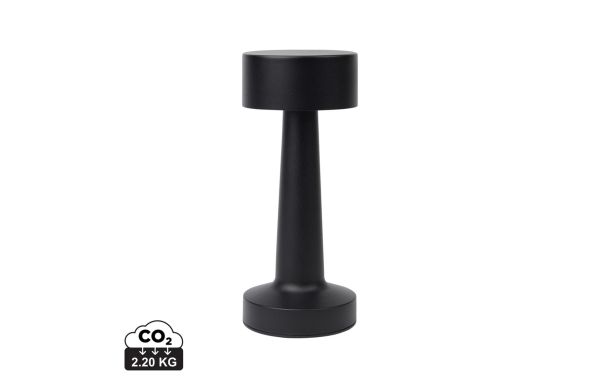 VINGA Maris Tischleuchte aus RCS recyceltem ABS, schwarz