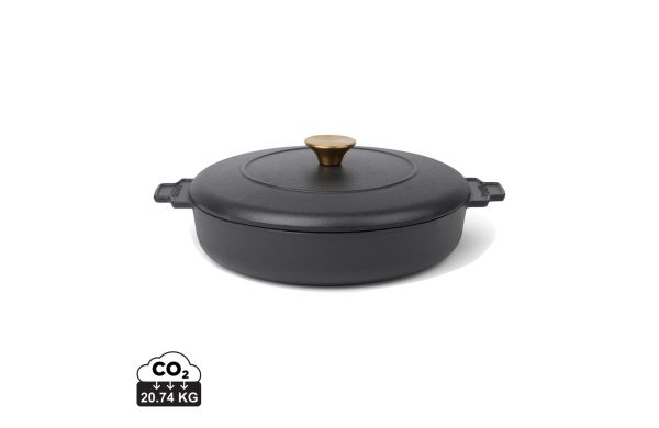 VINGA Monte Heritage Schmortopf 2,5 L, schwarz