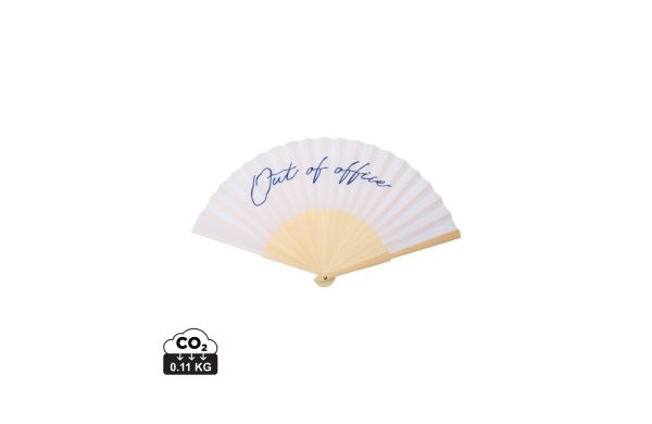 VINGA Out-of-office Handfächer, weiß