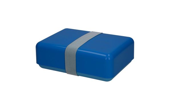 Vorratsdose "Match", blau/grau