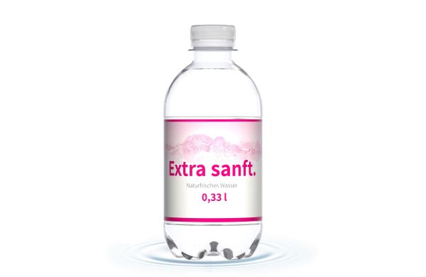 Wasser, 330 ml, extra sanft