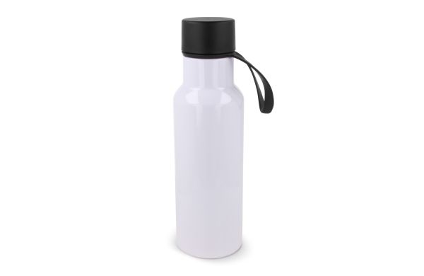 Wasserflasche Nouvel R-PET 600ml, weiss