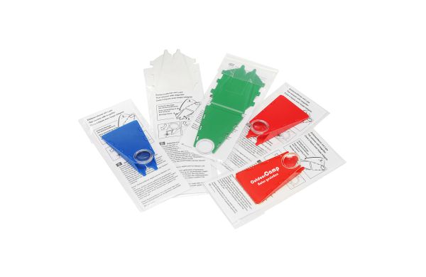 Zeckenentferner mit Lupe in Einzelverpackung