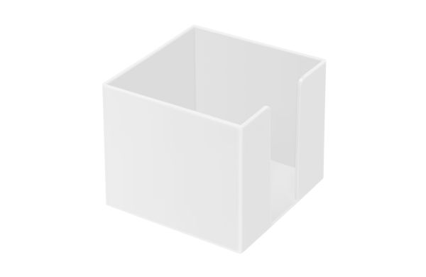 Zettelbox "Epsilon", weiß