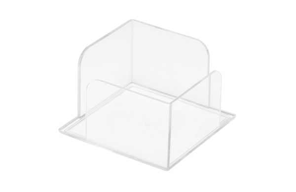 Zettelbox "Omega", ungefüllt, glasklar