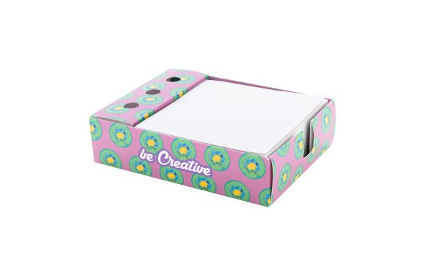 Zettelspender mit Stiftehalter Nolty, weiß