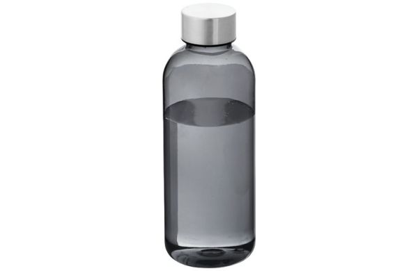 Spring 600 ml Trinkflasche - transparent schwarz 