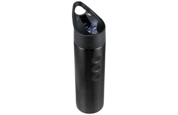 Trixie 750 ml Edelstahl Sportflasche - schwarz 