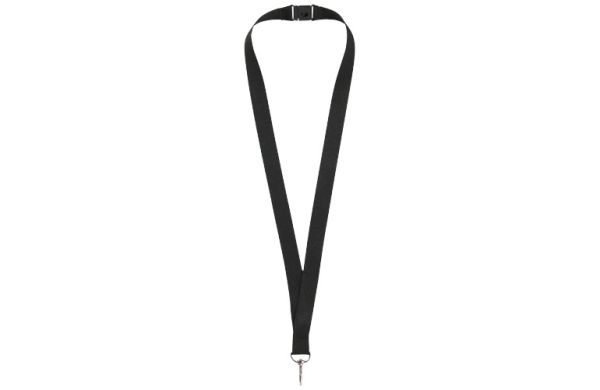 Lago Lanyard mit Sicherheitsverschluss - schwarz 