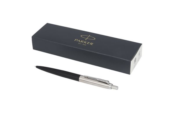 Parker Jotter XL matt mit Kugelschreiber mit Chromverzierung - schwarz 
