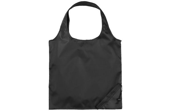 Bungalow faltbare Polyester Tragetasche 7L - schwarz 