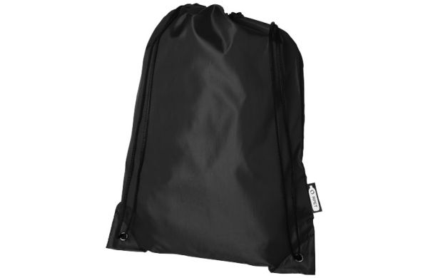 Oriole Sportbeutel aus RPET 5L - schwarz 