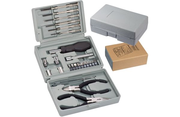 25 teiliger Werkzeugkoffer