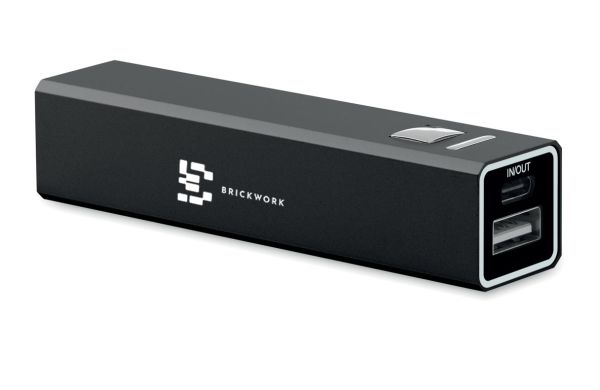 2600 mAh Powerbank - schwarz