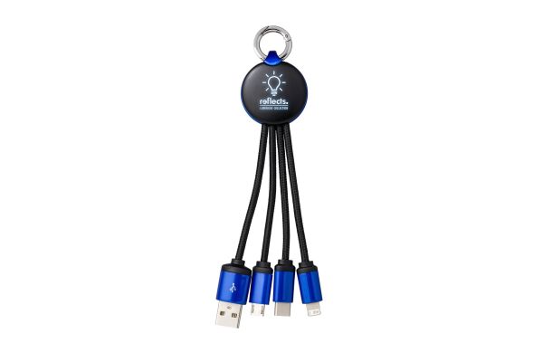3-in-1 Ladekabel mit Beleuchtung REEVES-PUHALANI