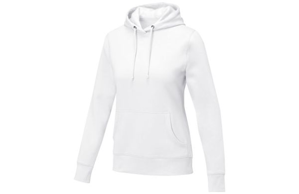 Charon Damen Kapuzenpullover - weiss XS