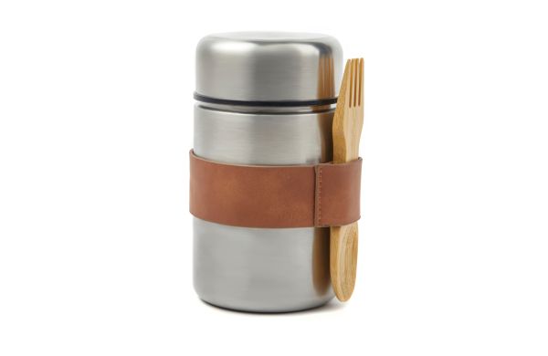 VINGA Miles Lunchbox Thermo/silber
