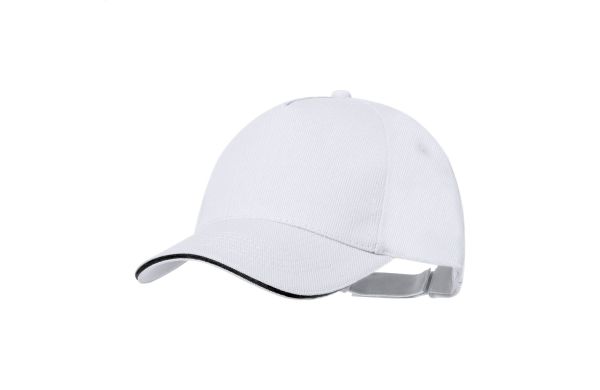 Aaron RPET Baseball-Cap, weiss