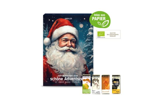 Adventskalender Individuelle Kalenderform Mit Milka Schokolade