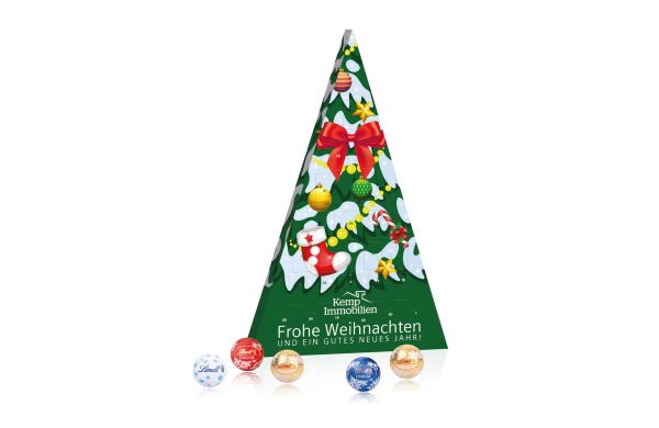 Adventskalender Lindt Weihnachtsbaum Klimaneutral FSC