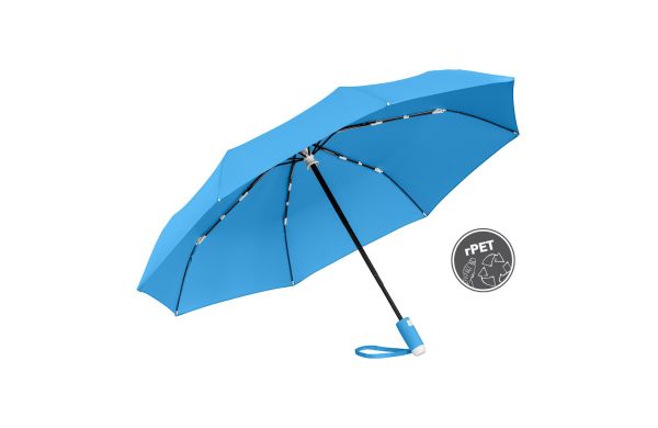 AOC-Taschenschirm FARE® Whiteline cyan one size