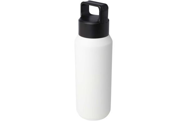 Astra 600 ml RCS-zertifizierte Kupfer-Vakuum Isolierflasche aus recyceltem Edelstahl, weiss