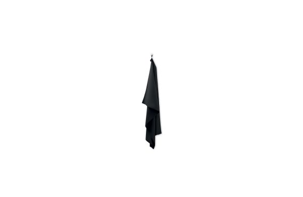 ATOLL 100 Mikrofaser-Handtuch, schwarz
