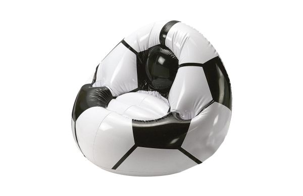 Aufblasbarer Fußballsessel "Big", weiss
