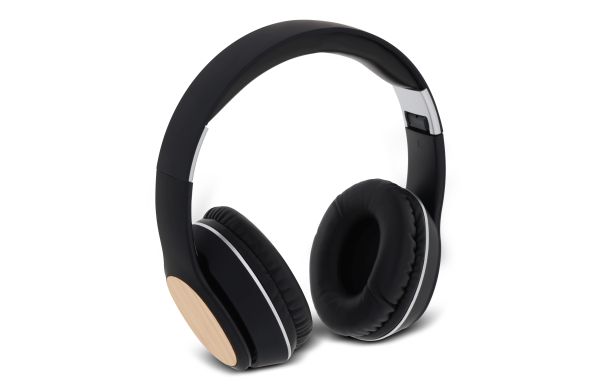 Bamboo Headphone, schwarz