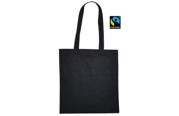 Baumwolltasche mit langen Henkeln - GOTS Fairtrade