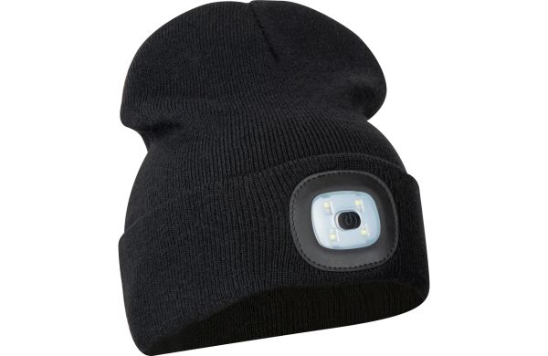 Beanie mit LED Maitland - schwarz
